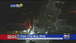 7-Year-Old Child Injured In South LA Shooting, Condition Unknown