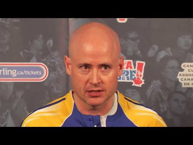 1v2 Page Playoff Media Scrum - 2014 Tim Hortons Brier