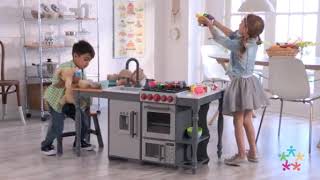Kidkraft Chef's Cook N Create Island Play Kitchen