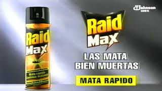 Anuncio Raid Max - Año 2001