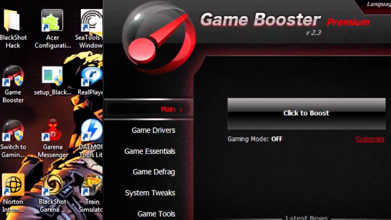 GameBooster 2.3 Tutorial (German)+Premium Key. Tirando lag do.