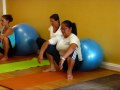 How to use yoga ball for pregnancy and labor by Penni Thorpe