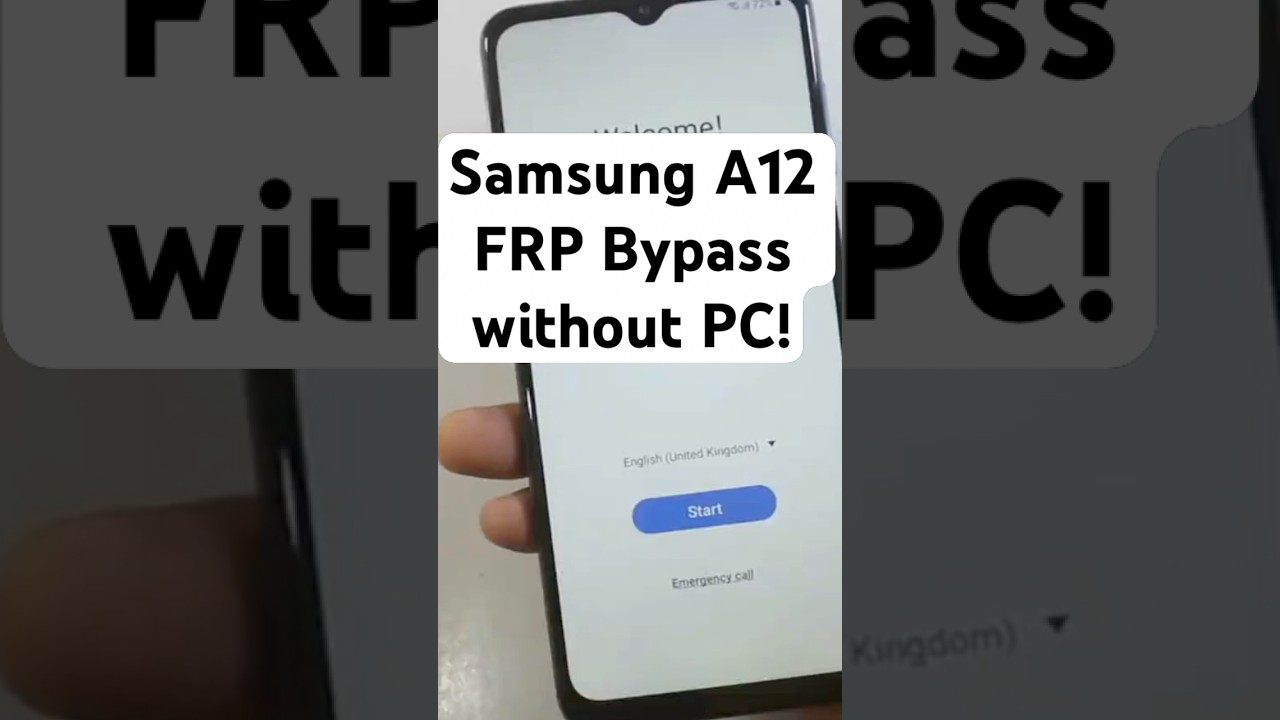 samsung a12 frp bypass without pc! samsung a12 frp bypass without pc!