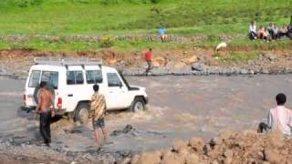 River crossing in Ethiopia