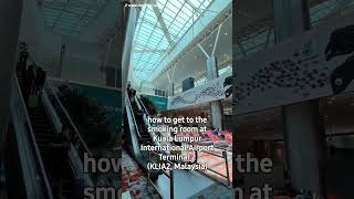 Klia2 Smoking Room Kuala Lumpur International Airport Malaysia