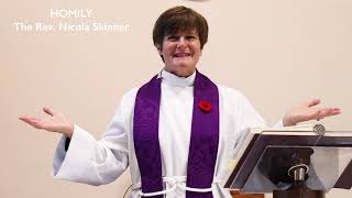 REMEMBRANCE SUNDAY HOMILY - The Rev. Nicola Skinner