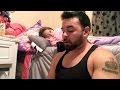 Soldier With A Stutter Reads Story To Daughter