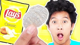 Glass Chips How to make?! Weird Food Taste Test! Glass Chips How to make?! Weird Food Taste Test!