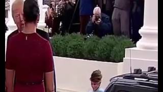Donalt Trump & Barack Obama White House Ag Evin Tehvil Verilmesi Prikol