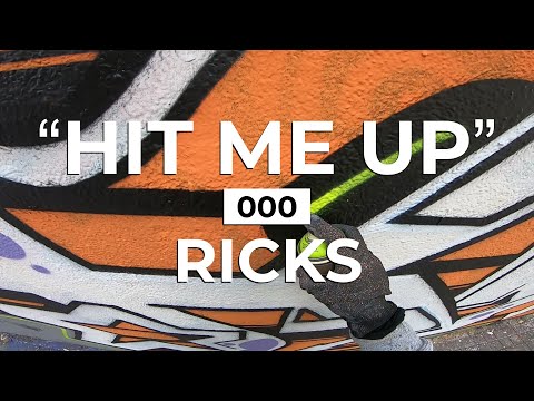 HIT ME UP #000 - "RICKS" | Graffiti in Barcelona, Spain (Process Video)