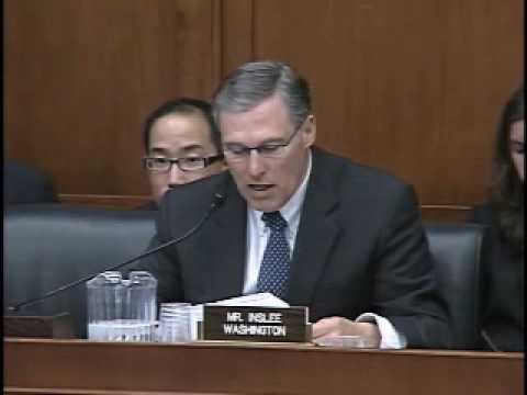 Inslee debates Gingrich at EC Committee hearing