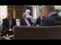 Путин напоил Обаму чаем