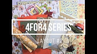 4for4 Series // Fall Round (Layout #2)
