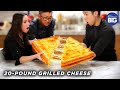 I Made A Giant 20-Pound Grilled Cheese For HellthyJunkFood • Tasty