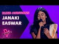 The Blind Auditions: Janaki Easwar sings Lovely by Billie Eilish