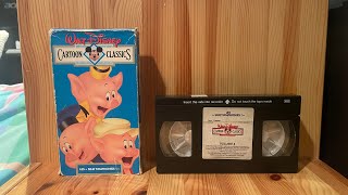 Closing To Wd Cartoon Clics, Volume 4 Les Silly Symphonies French Canadian Copy 1987 Vhs