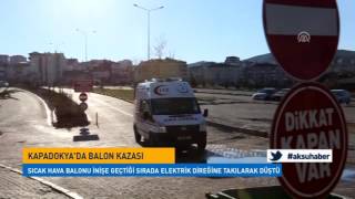 Kapadokyada Balon Kazası