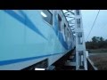 Kereta Api Senja Lintasi Kali Brantas (Train Crosses Brantas River)