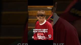 Steven Gerrard Debut And Last Game For Liverpool Fc