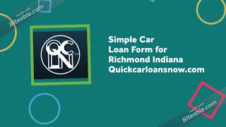 Low Credit Car Loans in Richmond Indiana - Low Payment Car Loans in Richmond IN