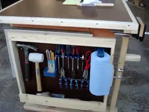 How to build a workbench 2 - YouTube
