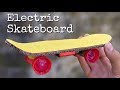 Wow! Amazing DIY Mini Electric Skateboard - How to Make Toy Skateboard (Very Fast)