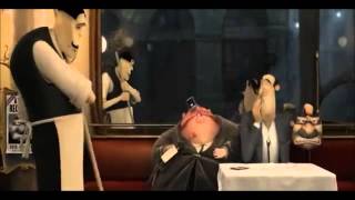 CORTOMETRAJE ANIMADO CAFE FRANCES (LAS APARIENCIAS ENGAÑAN Y LAS LECCIONES DE LA VIDA)