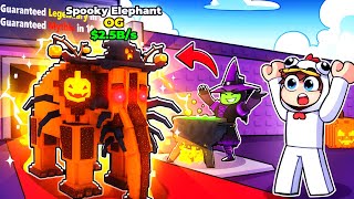 Jai Crafté Le Spooky Elephant Dans La Marmite De La Sorcière