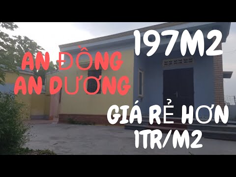 BÁN ĐẤT TẠI HUYỆN AN DƯƠNG HẢI PHÒNG MUA ĐẤT TẶNG NHÀ XÃ AN ĐỒNG GẦN DỰ ÁN HOÀNG HUY