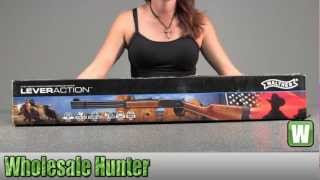 Umarex Walther Lever Action CO2 .177 Pellet Nickel 2252005 Shooting Gaming Unboxing