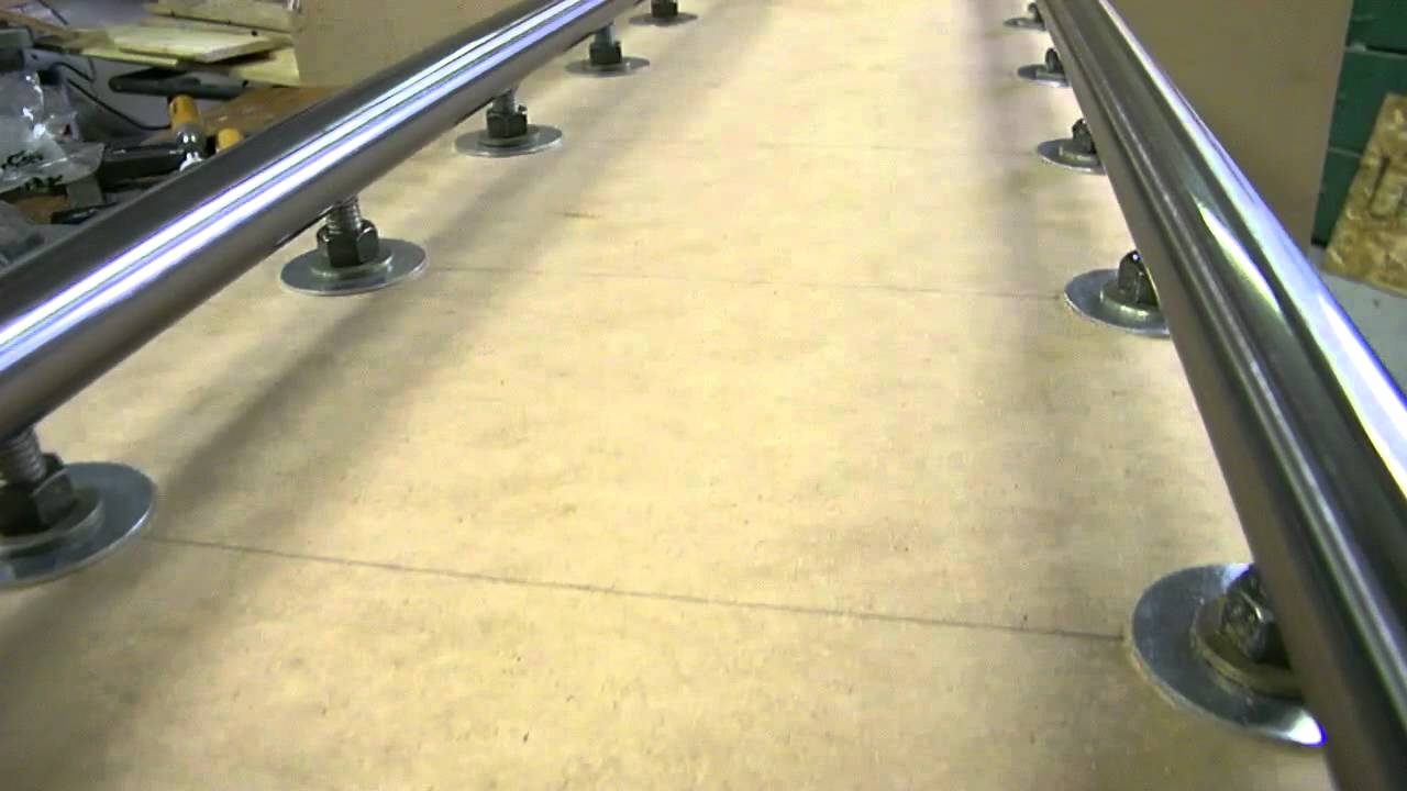 Supported linear rail for CNC on the cheap... - YouTube