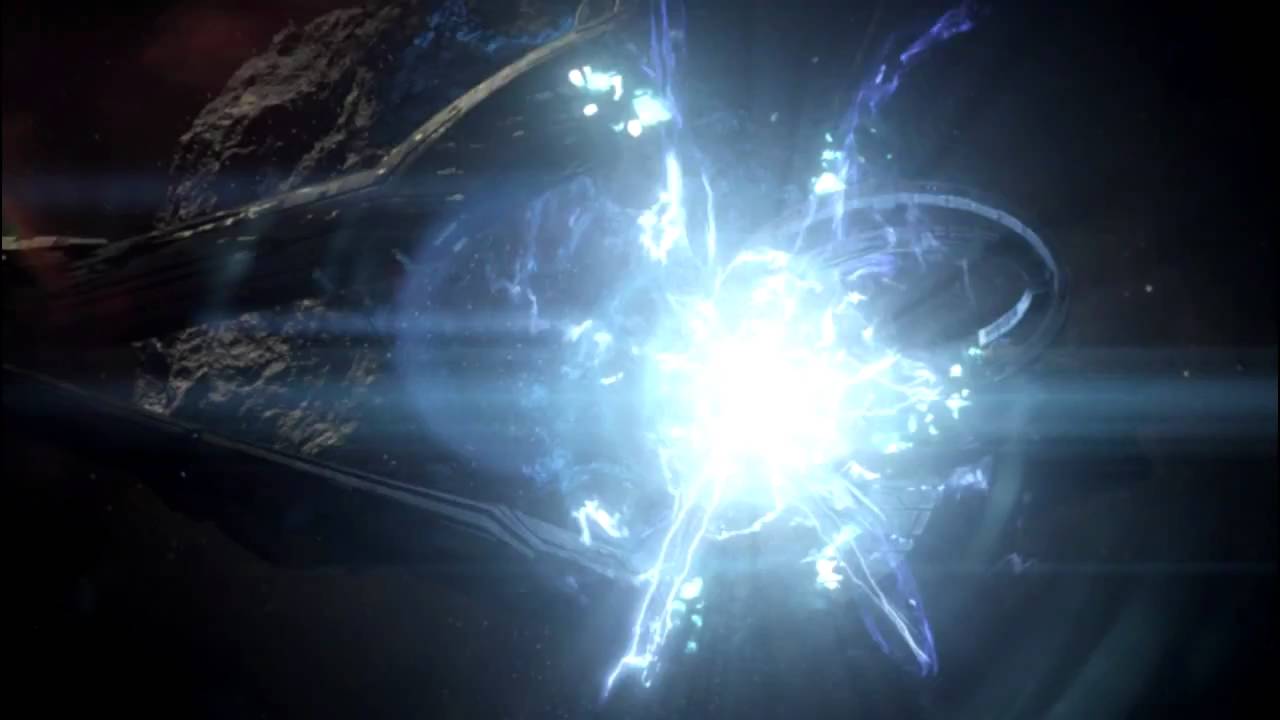 Mass Effect 2: Mass Relay explode - YouTube