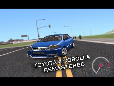 Toyota Corolla X Remastered