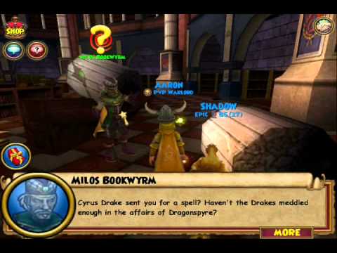 Wizard101-Basilisk Spell Quest