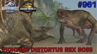 Fighting Distortus Rex Boss - Juric World The Game - Ep 961