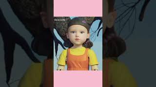 Squid Game Red Light Green Light Doll Baby Filter