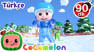 Kayak Okulu Şarkısı ☃️ YILBAŞI ÖZEL 🎄 CoComelon | Çocuk Çizgi Filmleri | Moonbug