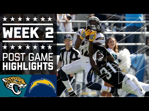 Jaguars Vs Chargers Nfl Week 2 Game Highlights Jaguars Vs Chargers Nfl Week 2 Game Highlights