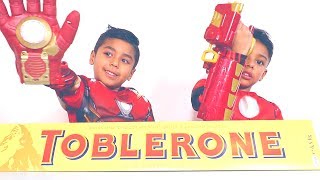 Worlds Largest Toblerone Bar. Swiss Chocolate Bar Challenge
