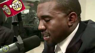 Watch Kanye West Hot 97 Freestyle video