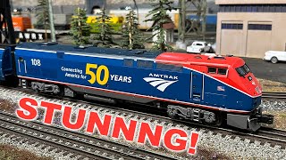This Stunning New Amtrak 50Th Anniversary Train Is An Atlas O Gauge Masterpiece