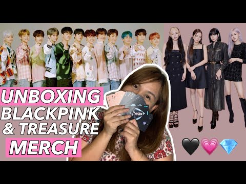 BLACKPINK & TREASURE Kpop Merch Unboxing - YGSelect