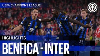 WHAT A COMEBACK 🤯🖤💙 | BENFICA 3-3 INTER | HIGHLIGHTS | UEFA CHAMPIONS LEAGUE 23/