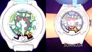 ?????? (Yo-kai Watch) Anime/3DS Comparison - Jibanyan Summoning