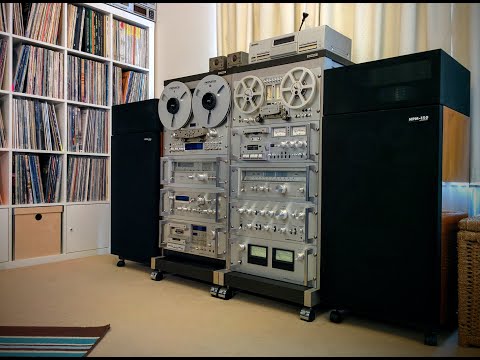 WOW! Ultimate vintage hi-fi silver Pioneer SPEC & BLUE system with HPM-150 speakers