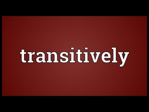 Header of transitively