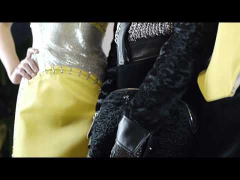 Graphic Metal Mesh – Versace Women’s FW 2012-13 by James Lima