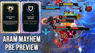 Aram Mayhem - Pbe Gameplay Preview New Mode