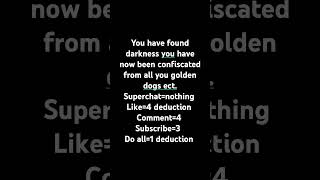 Darkness...