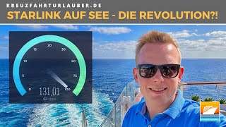 Internet auf Kreuzfahrt schneller als Zuhause?! Ich teste das Starlink-Wifi auf See von Elon Musk!